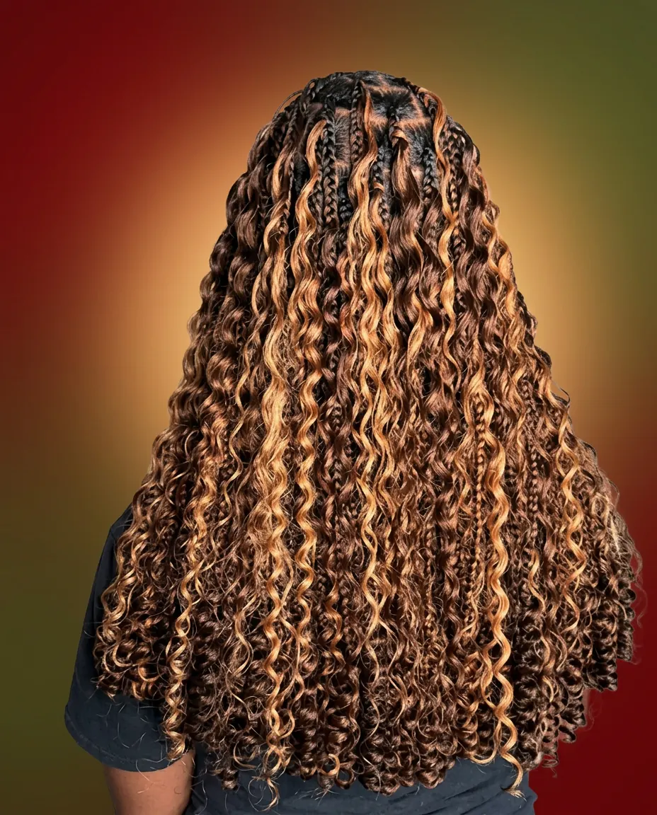 MEDIUM LARGE BOHEMIAN BRAIDS