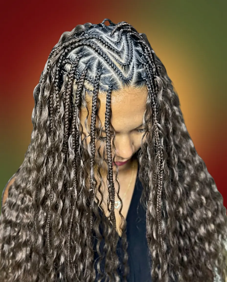 FULANI BRAIDS by Braids By BK